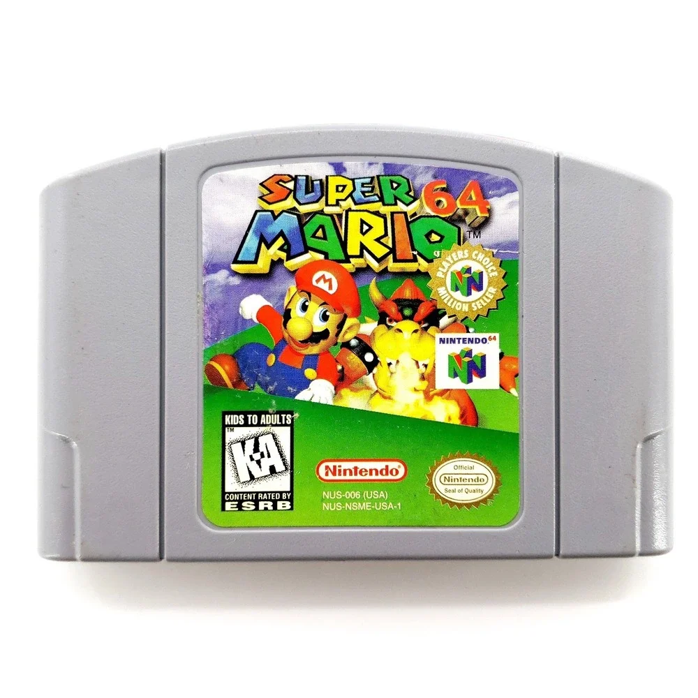 Super Mario 64 (Nintendo 64, 1999) Authentic Complete Tested & Works